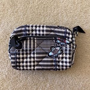 Vera Bradley Bedford Plaid Makeup Cosmetic Bag